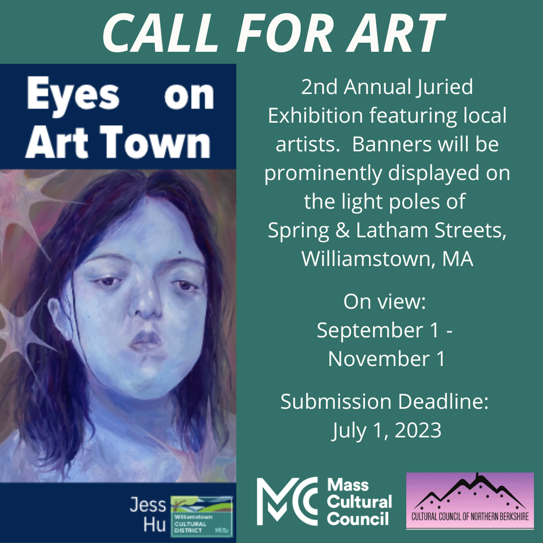 LOCAL ARTISTS Call for your ART! Submit your work for the "Eyes on Art